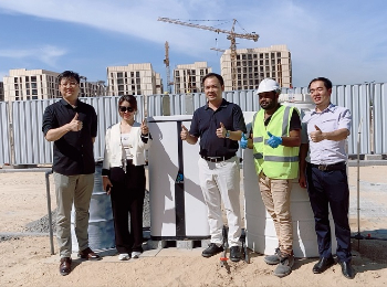 力鼎家用污水处理设备走进迪拜！